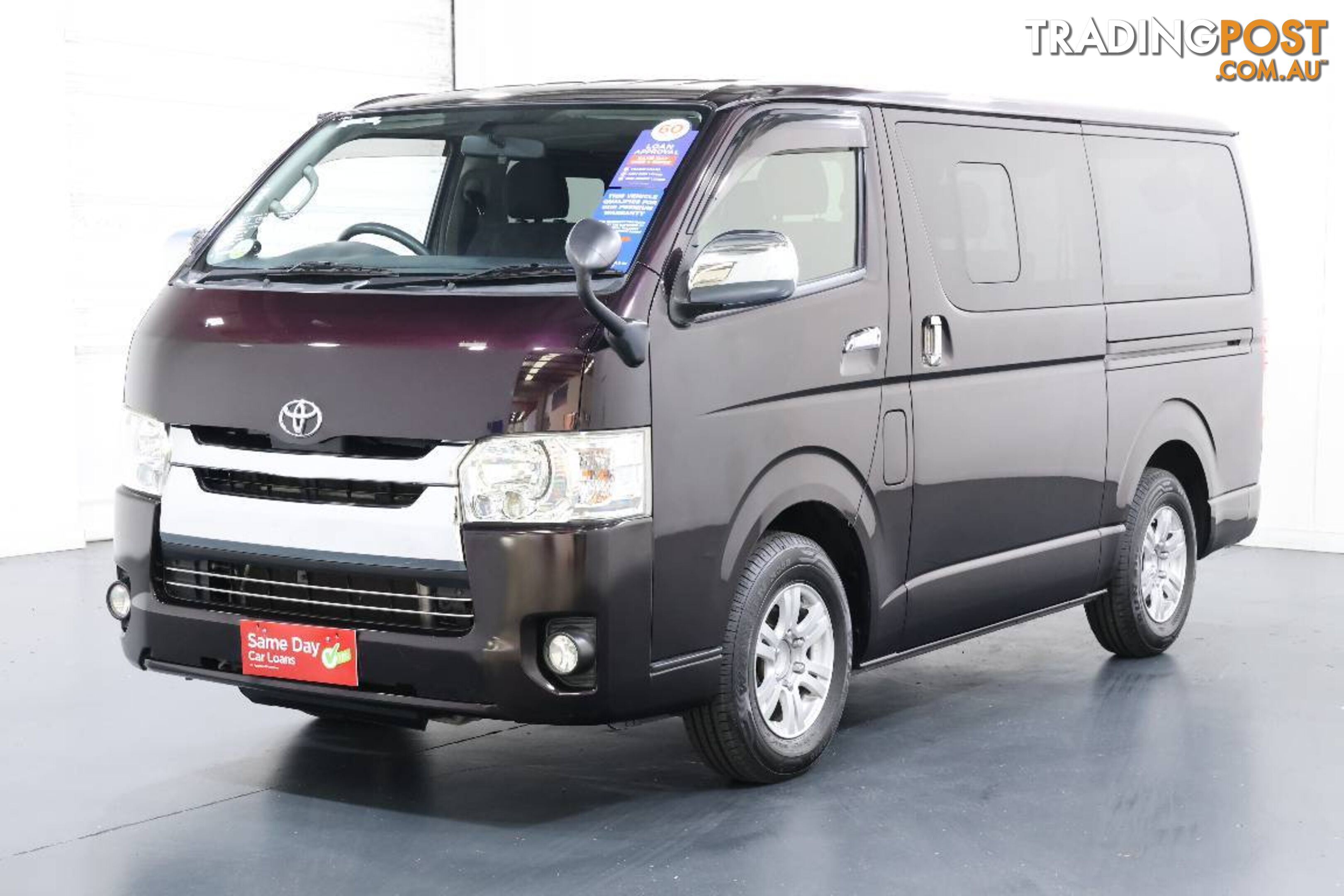 2014 TOYOTA HIACE 3.0L DIESEL 2WD Other VAN