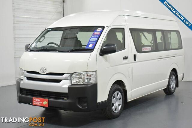 2014 TOYOTA HIACE COMMUTER KDH223R MY14 BUS