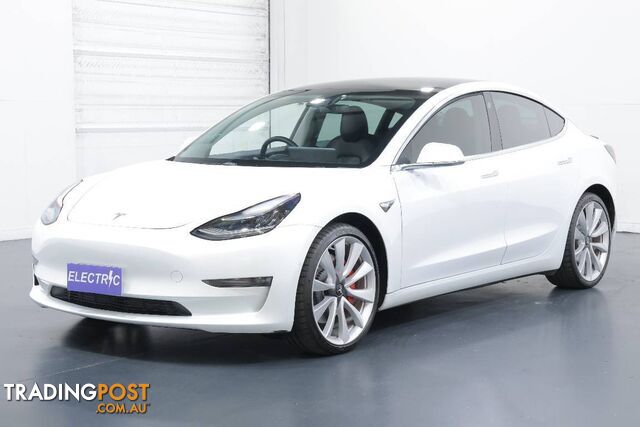 2019 TESLA MODEL 3 PERFORMANCE MY19 5D SEDAN