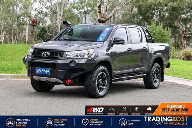 2019 Toyota Hilux Rugged X GUN126R 4X4