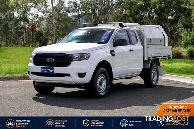 2021 Ford Ranger XL Hi-Rider PX MkIII Rear Wheel Drive 2.2L