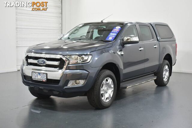 2016 FORD RANGER XLT 3.2 (4X4) PX MKII DUAL CAB UTILITY