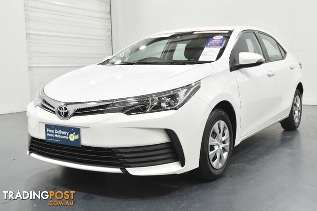 2018 Toyota Corolla Ascent Zre172r My17 4d Sedan4d Sedan