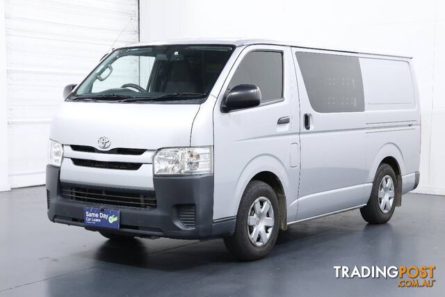 2016 TOYOTA HIACE LWB CREW KDH201R MY16 4D VAN