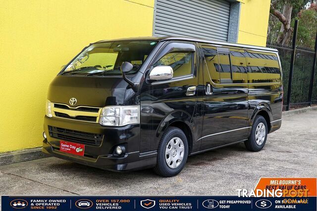 2013 Toyota Hiace KDH201 KDH201R LWB