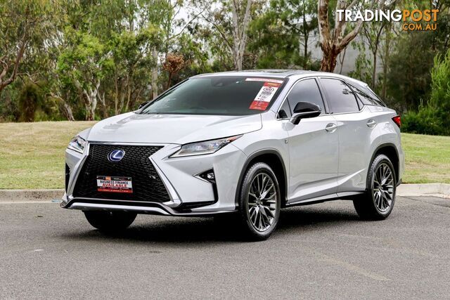 2017 Lexus RX RX450h F Sport GYL25R