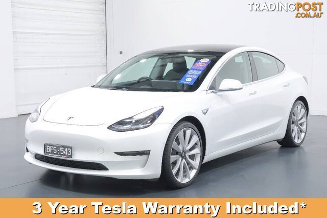 2020 TESLA MODEL 3 LONG RANGE AWD MY20 5D SEDAN