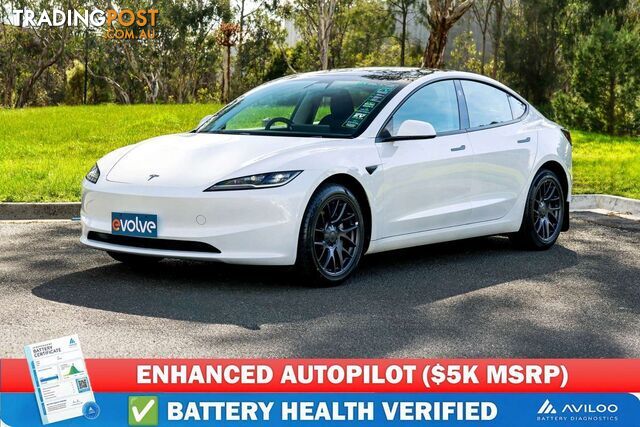 2024 Tesla Model 3 Rear-Wheel Drive