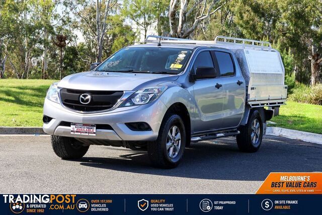 2017 Mazda BT-50 XT Hi-Rider UR Rear Wheel Drive