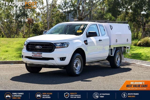 2021 Ford Ranger XL Hi-Rider PX MkIII Rear Wheel Drive 2.2L