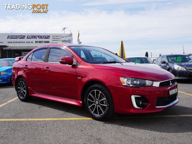 2017 MITSUBISHI LANCER ESSPORT CFMY17 SEDAN