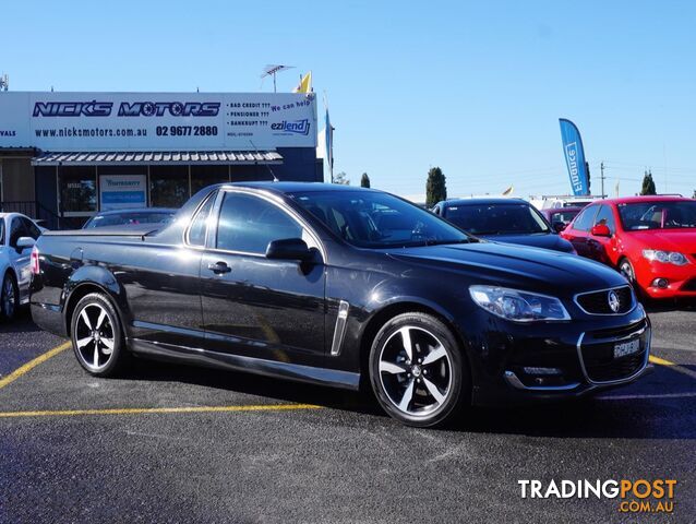 2016 HOLDEN UTE SV6 VFIIMY16 UTILITY