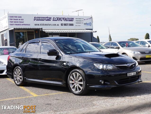 2008 SUBARU IMPREZA WRX G3MY09 SEDAN