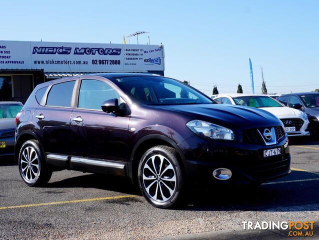 2012 NISSAN DUALIS TI L J10WSERIES3MY12 HATCHBACK