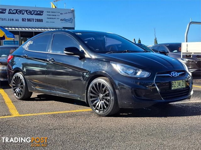 2011 HYUNDAI ACCENT ACTIVE RB SEDAN