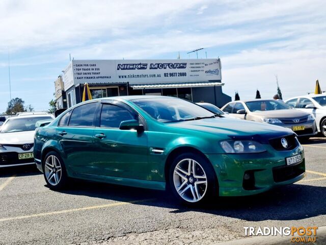 2011 HOLDEN COMMODORE SV6 VEII SEDAN