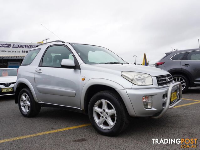 2001 TOYOTA RAV4 CRUISER ACA20R HARDTOP