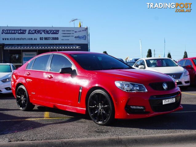 2016 HOLDEN COMMODORE SV6BLACK VFIIMY16 SEDAN