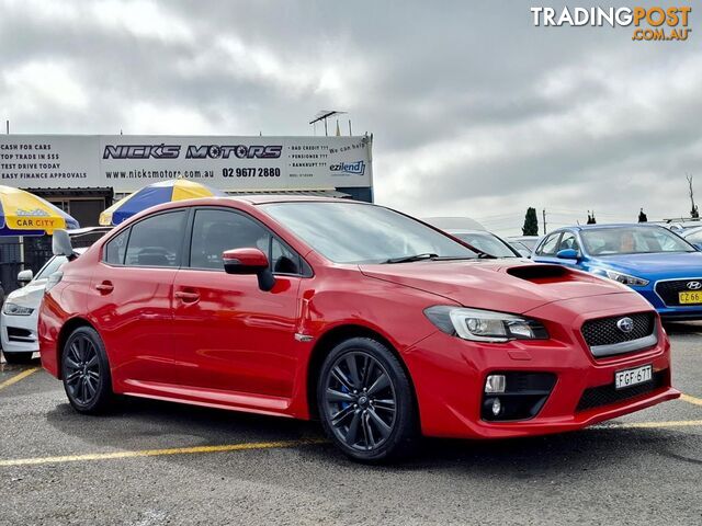 2014 SUBARU WRX PREMIUM VAMY15 SEDAN