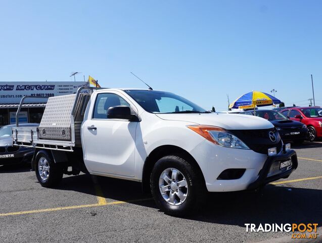 2013 MAZDA BT 50 XT UP0YD1 CAB CHASSIS