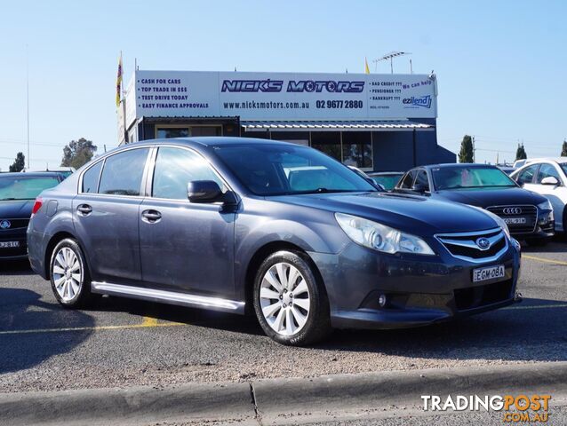 2009 SUBARU LIBERTY 3 6RPREMIUM B5MY10 SEDAN