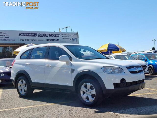 2009 HOLDEN CAPTIVA SX CGMY09 WAGON