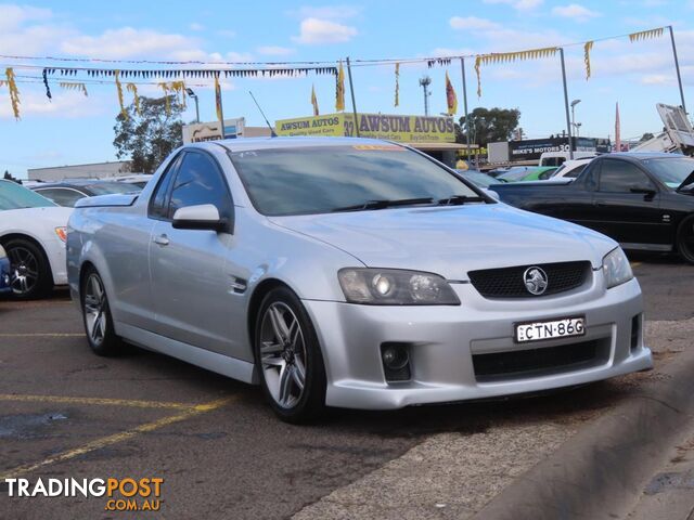 2010 HOLDEN UTE SSV VEII UTILITY