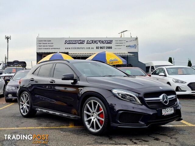 2014 MERCEDES-BENZ GLA CLASS GLA45AMG X156 WAGON