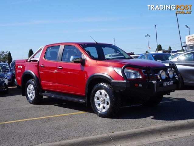 2014 HOLDEN COLORADO LTZ RGMY15 UTILITY