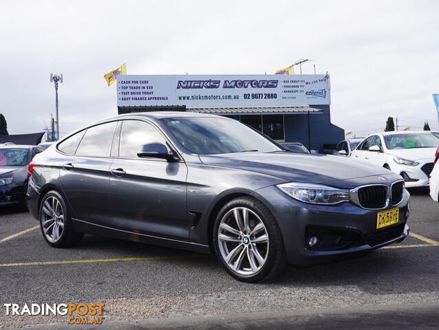 2013 BMW 3SERIES 320ISPORTLINE F34MY0613 HATCHBACK