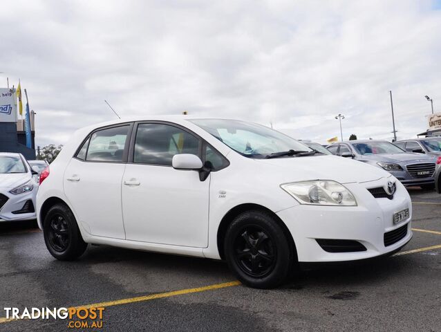 2008 TOYOTA COROLLA ASCENT ZRE152R HATCHBACK