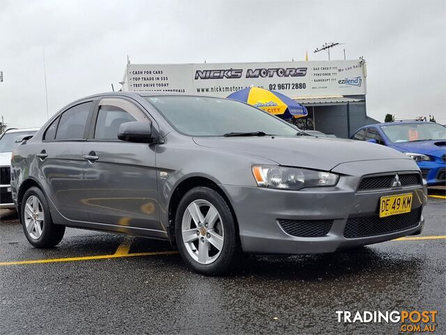 2009 MITSUBISHI LANCER ES CJMY09 SEDAN