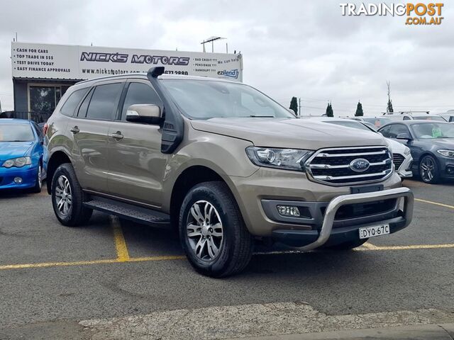 2018 FORD EVEREST TREND UAII2019,00MY WAGON