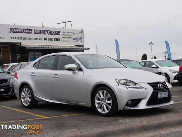 2013 LEXUS IS IS350LUXURY GSE31R SEDAN