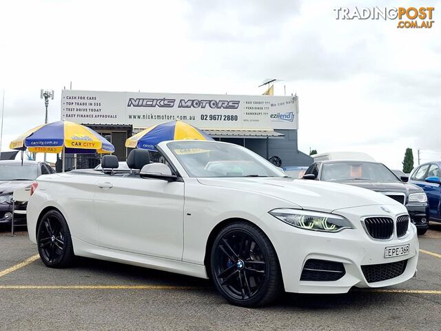 2017 BMW 2SERIES M240I F23LCI CONVERTIBLE