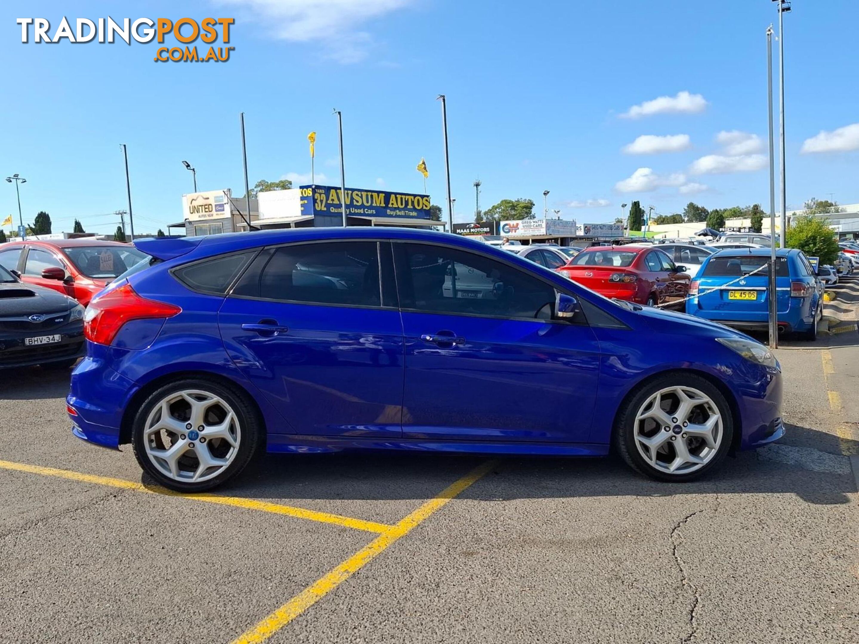 2013 FORD FOCUS ST LWMKII HATCHBACK