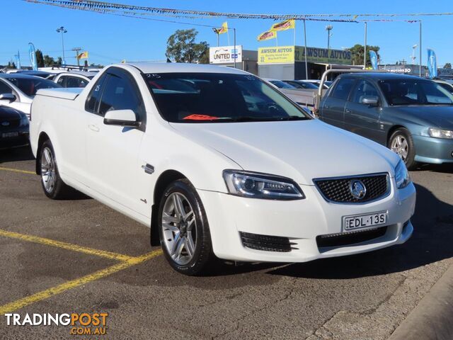 2011 HOLDEN UTE OMEGA VEII UTILITY