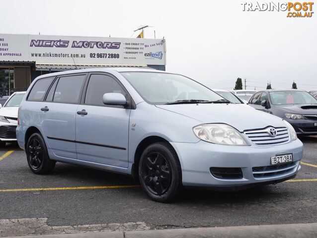 2006 TOYOTA COROLLA ASCENT ZZE122R5Y WAGON