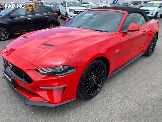 2018 Ford Mustang GT FN MY18 Convertible