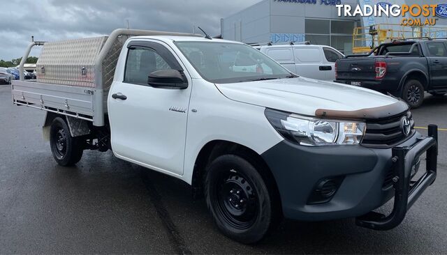 2016 Toyota Hilux Workmate TGN121R Single Cab Cab Chassis