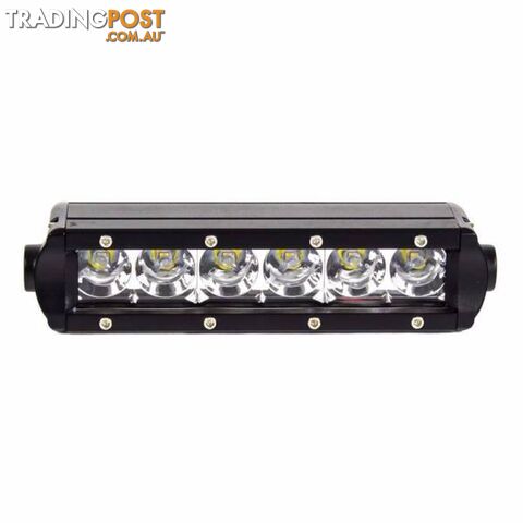 7.9" 30w LED CREE Light Bar Super Slim Flood Beam (5w CREE's)IP67