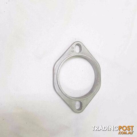 3" Exhaust Flange 2 Bolt Flat Top and Bottom (Stainless) SALE NOW - photo 3 of 4