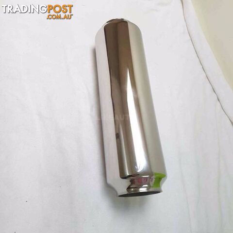 3" Exhaust Resonator Hot Dog Muffler 15" Length (Stainless Steel)