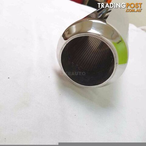 3" Exhaust Resonator Hot Dog Muffler 15" Length (Stainless Steel) - photo 2 of 3