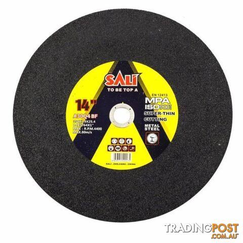 14" 350mm Metal Cut Off Disc Drop Saw Super Thin Cutting 1.9mm