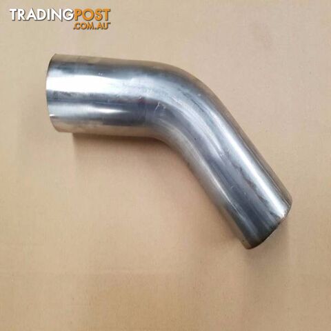 3" T304 Exhaust bend 45 degree angle Stainless CLOSING DOWN SALE
