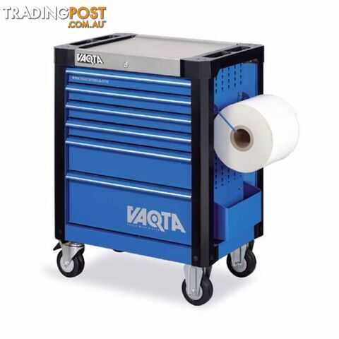 Vaqta Tool Trolley 6 Drawers Heavy Duty Castors S/S CLOSING SALE