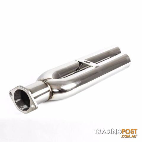 3" 3 inch Blast Pipes Staggered Twin Tip Performance Exhaust T304 - photo 3 of 8