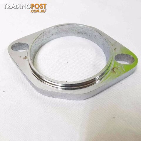 3" Exhaust Flange 2 Bolt Flat Top and Bottom (Mild Steel) SALE ON - photo 3 of 4