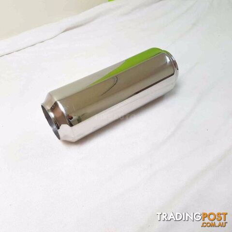 3" Resonator Exhaust Hot Dog Muffler 12" Length (304 Stainless) - photo 2 of 3